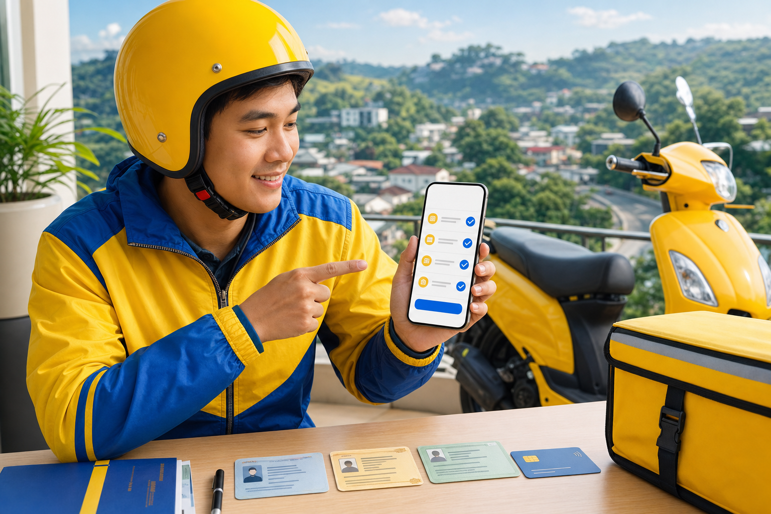 Hướng dẫn đăng ký trở thành đối tác tài xế SayGo