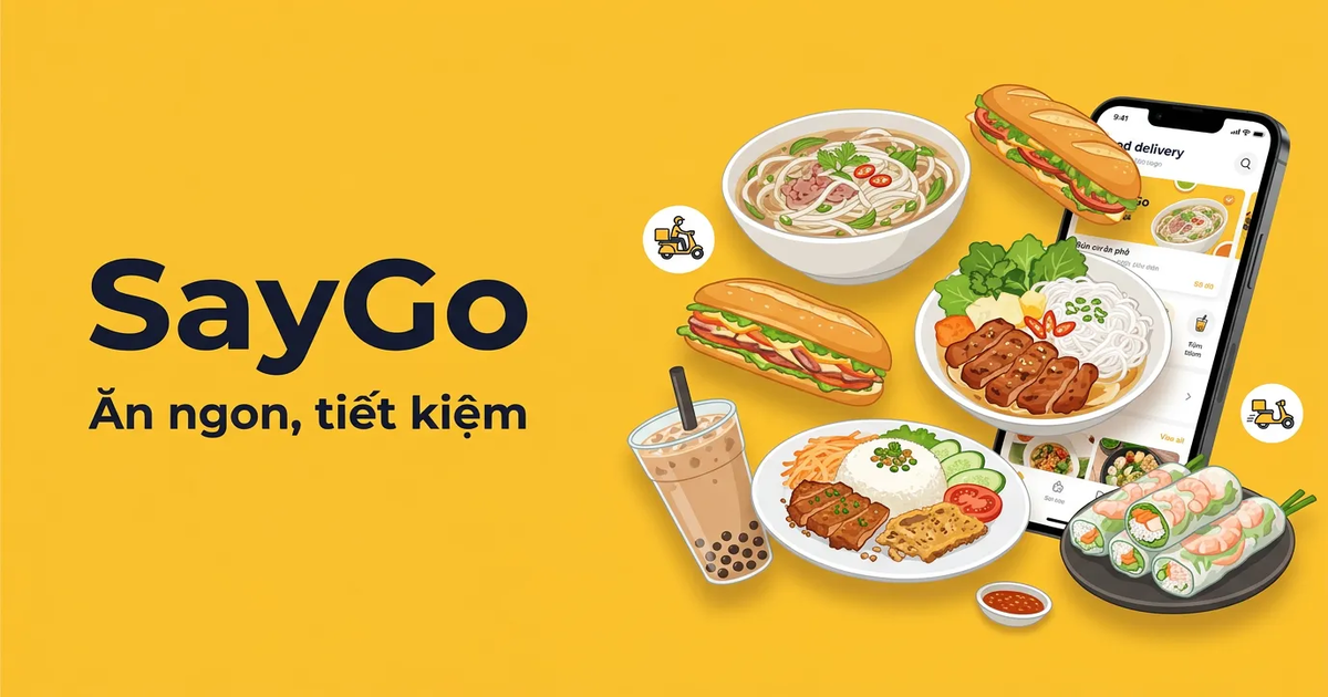 SayGo: Ăn ngon, tiết kiệm | Đặt đồ ăn & Giao hàng nhanh